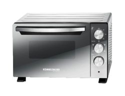 Rommelsbacher BGS 1400 Minibackofen – Mini Backofen – grau