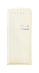 Smeg FAB50LCR5 Kühl-Gefrierkombination – Kühlschrank mit Gefrierfach freistehend – creme