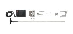 Napoleon Drehspiess-Set HeavyDuty – Grill Ablage/Grill Rollwagen/Grill Erweiterung – edelstahl