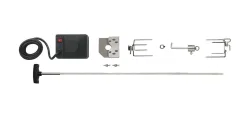 Napoleon Drehspiess-Set HeavyDuty – Grill Ablage/Grill Rollwagen/Grill Erweiterung – edelstahl