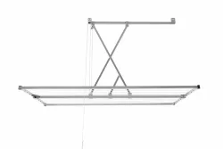 Stewi Libelle XL BlackLine Deckentrockner – Wäscheständer/Wäscheleine – schwarz