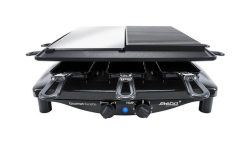 Steba RC 8 Black Steel Raclettegrill – Raclette Ofen/Raclette Grill – schwarz