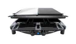 Steba RC 8 Black Steel Raclettegrill – Raclette Ofen/Raclette Grill – schwarz