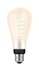 Philips Hue White Ambiance E27 Giant Edison ST72 Filament 1x Lampe – LED/Leuchtmittel/Glühbirne
