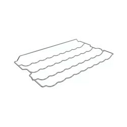 Miele KFR7000 Flaschenablage – Kühlschrank Zubehör/Gefrierschrank Zubehör – silber