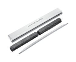 Miele KKF-FS Starter-Set für Active AirClean Filter – Kühlschrank Zubehör/Gefrierschrank Zubehör – silber
