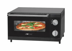 Clatronic MPO 3520 Minibackofen mit Pizzafunktion, Timerfunktion 12 l