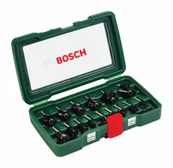 Bosch TC router Hartmetall Fräser Set 15 tlg.