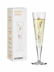 Ritzenhoff Goldnacht No7 Floral Champagnerglas