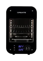 CREATE Steak Professor Grill 850 Elektro-Stehgrill – Elektrogrill – schwarz