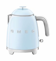 smeg - 50's Style Mini Wasserkocher, Blau, 0.8L