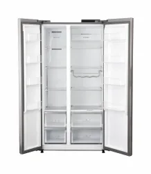Trisa Side-by-Side 592L, Inox Food-Center – Food Center – edelstahl