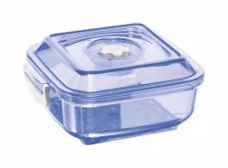 Berkel Vakuumbehälter quadratisch / 2.5l – Vakuumiergerät Zubehör – blau