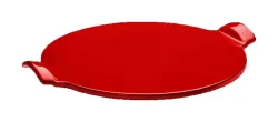 Emile Henry Pizzastein 37cm VV rot