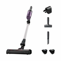 Rowenta RH1129WO X-Nano Besenstaubsauger – Akku Staubsauger/Besenstaubsauger – silber