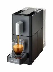 DELIZIO CARINA Midnight Black Portionensystem Delizio – Delizio Maschine/Delizio Kaffeemaschine – schwarz