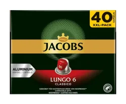Jacobs Lungo 6 Classico 40St Kaffeekapseln – Nespresso Kapseln