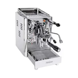 Quickmill 0980 Milano Espresso Maschine – Siebträgermaschine/Espressomaschine – edelstahl