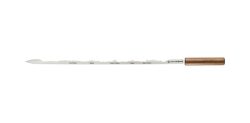 Swisspeaks Grillspiesse Ostschweizer Alpen, 2 Stück – Grillzange/Grillbesteck – chromnickel-stahl