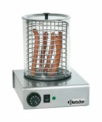 Bartscher Hot-Dog Gerät – Diverse Gastro Küchengeräte – grau metallic