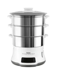 Tefal - Dampfgarer Steamer Deluxe, Weiss