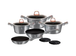 Berlinger Haus - Pfannenset Moonlight Collection 10 tgl., One Size