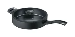 Berndes b.green Ø28cm Schmorpfanne mit Gegengriff und Glasdeckel
