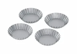 Berndes b.green 11cm Alu Recycled Oven Minitartelettes 4er Set