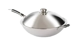 Hendi Wokpfanne – Wok Pfanne – edelstahl