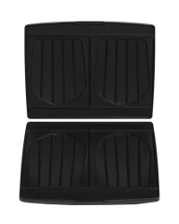 Fritel Backplatten Sandwiches/Croques – Waffeleisen/Brezeleisen – schwarz