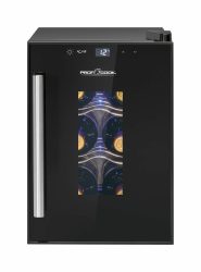 ProfiCook WK 1230 Weinklimaschrank – Weinkühlschrank freistehend – schwarz