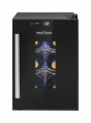 ProfiCook WK 1230 Weinklimaschrank – Weinkühlschrank freistehend – schwarz