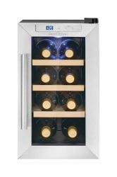 ProfiCook WK 1233 Weinklimaschrank – Weinkühlschrank freistehend – schwarz