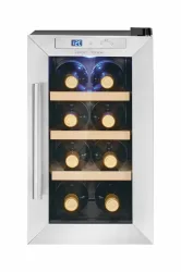 ProfiCook WK 1233 Weinklimaschrank – Weinkühlschrank freistehend – schwarz