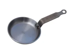 De Buyer Bratpfanne Mineral B Grau Blech/Stahl 12 cm 1.8 cm 12 cm - Material: Stahlblech - Bratpfanne