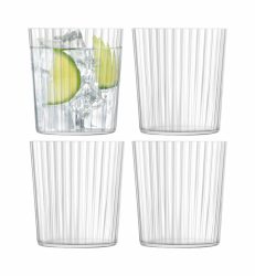 LSA - Wasserglas, 4 Stück, 390 ml, Transparent