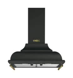 Smeg KC16AOE Dunstabzugshaube 60cm – Wandhaube/Dunstabzugshaube Wand – anthrazit
