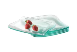 Desserttellerset La Musica 6-Tlg. Glas 
