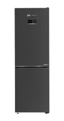 Beko KG530 Kühl-Gefrierkombination – Kühlschrank mit Gefrierfach freistehend – dark inox