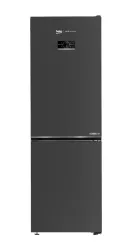 Beko KG530 Kühl-Gefrierkombination – Kühlschrank mit Gefrierfach freistehend – dark inox