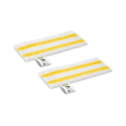Kärcher Universal-Bodentuchset Easyfix Mini Bodentuch – Diverses Staubsauger Zubehör – gelb