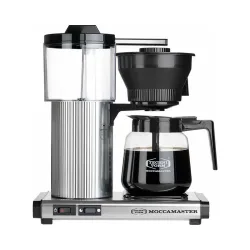 Moccamaster CD Grand polished Filterkaffeemaschine – grau