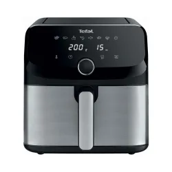 Tefal Easy Fry Mega Heissluftfritteuse – Airfryer - Friteuse – edelstahl / schwarz