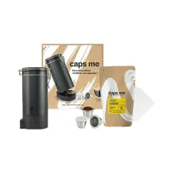 CAPS ME Starter Kit Nespresso Zubehör Nespresso – Diverses Kaffeemaschinen & Teemaschinen Zubehör – schwarz