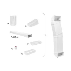 Electrolux M2CKCF01C Montagezubehör – Dunstabzugshaube Zubehör