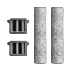 Tineco Zubehörset Floor One S7 Steam Plus Nass-Trockensauger-Zubehör – Wischbezug/Ersatzbürste – grau