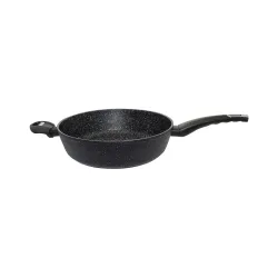 Elo Schmorpfanne Granit hoch 28cm Bratpfanne – Pfanne/Bratpfanne – schwarz