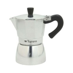 Tognana Grancucina Mirror 3 Tassen Kaffeekanne – Filterkaffeemaschine – aluminium