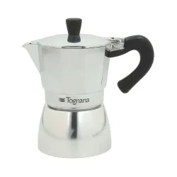 Tognana Grancucina Mirror 3 Tassen Kaffeekanne – Filterkaffeemaschine – aluminium