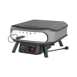 Cozze 90448 17 inch Pizzaofen PREMIUM ROTATE – Pizza Ofen – schwarz